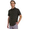 imageBillabong Mens Small Mark Short Sleeve Woven Button Down ShirtCharcoal