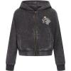 imageBillabong Girls FullZip French Terry Hoodie SweatshirtDay Dream Black