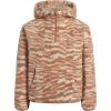 imageBillabong Girls HalfZip Sherpa Fleece Sweatshirt Soft ampamp Comfortable Hoodie Regular FitRose Brown