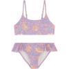 imageBillabong Girls TwoPiece Bikini Swimsuit Set UPF 50 Sun Protection QuickDry Bathing SuitLilac Hideaway