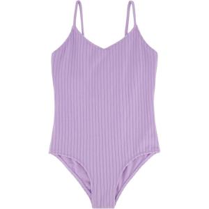 imageBillabong Girls OnePiece Swimsuit with UPF 50 Sun Protection Quick Drying Bathing SuitLilac in Loop