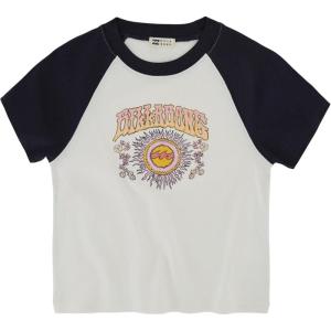 imageBillabong Girls Premium Short Sleeve Logo Graphic TShirtBlack Sands