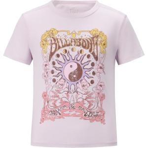 imageBillabong Girls Premium Short Sleeve Logo Graphic TShirtViolet Ice