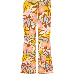 imageBillabong Girls Tell Me Elastic Flared Pants HighWaist Pullon ClosureCacao Tropic