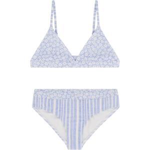 imageBillabong Girls TwoPiece Bikini Swimsuit Set UPF 50 Sun Protection QuickDry Bathing SuitChambray Sea