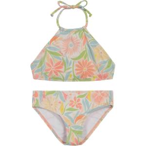 imageBillabong Girls TwoPiece Bikini Swimsuit Set UPF 50 Sun Protection QuickDry Bathing SuitDusk Blue