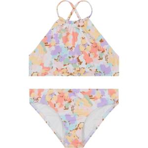 imageBillabong Girls TwoPiece Bikini Swimsuit Set UPF 50 Sun Protection QuickDry Bathing SuitGolden Fleece
