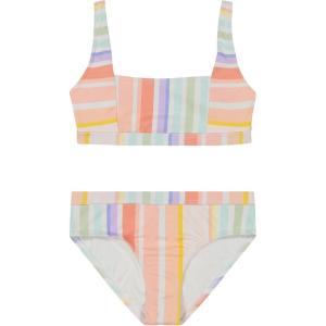 imageBillabong Girls TwoPiece Bikini Swimsuit Set UPF 50 Sun Protection QuickDry Bathing SuitLilac Sandy