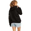 imageBillabong Womens Graphic Pullover Sweatshirt Fleece HoodieKeep It Mellow Black