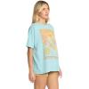 imageBillabong Womens Super Soft Cotton Knit Jersey Tee Short Sleeve TShirt XSXLMisty Blue