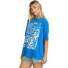 imageBillabong Womens Super Soft Cotton Knit Jersey Tee Short Sleeve TShirt XSXLTrue Blue