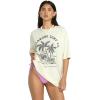 imageBillabong Womens Super Soft Cotton Knit Jersey Tee Short Sleeve TShirt XSXLWhite Cap