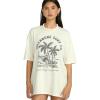 imageBillabong Womens Super Soft Cotton Knit Jersey Tee Short Sleeve TShirt XSXLWhite Cap