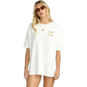 imageBillabong Womens Super Soft Cotton Knit Jersey Tee Short Sleeve TShirt XSXLStencil Wash