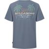 imageBillabong Boys Premium Short Sleeve Crew Neck Graphic TShirt Regular FitBlue Social