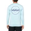 imageBillabong Mens Rotor Diamond Loose Fit Long Sleeve 50 UPF Surf Tee RashguardCoastal