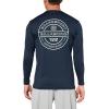 imageBillabong Mens Rotor Diamond Loose Fit Long Sleeve 50 UPF Surf Tee RashguardNavy