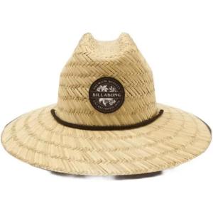 imageBillabong mens Classic Printed Straw Lifeguard HatBlack