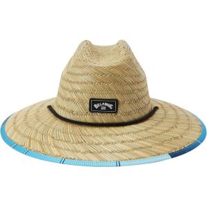 imageBillabong mens Classic Printed Straw Lifeguard HatBlue Stripe