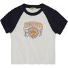 imageBillabong Girls Premium Short Sleeve Raglan Graphic Tee Crew Neck TShirt Soft ampamp ComfortableBlack Sands
