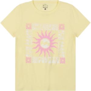 imageBillabong Girls Premium Short Sleeve Logo Graphic Tee Crew Neck TShirt Soft ampamp ComfortableMellow Yellow