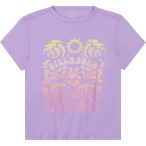 imageBillabong Girls Premium Short Sleeve Logo Graphic Tee Crew Neck TShirt Soft ampamp ComfortablePeaceful Lilac
