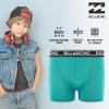 imageBillabong Boys Underwear 4 Pack Boxer Briefs for Boys 618 Durable Stretch Breathable Moisture WickingAqua  Blue blk