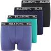 imageBillabong Boys Underwear 4 Pack Boxer Briefs for Boys 618 Durable Stretch Breathable Moisture WickingAqua  Blue blk
