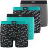 imageBillabong Boys Underwear 4 Pack Boxer Briefs for Boys 618 Durable Stretch Breathable Moisture WickingAqua