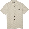 image:imageBillabong Mens Sundays Jacquard Short Sleeve Woven ShirtStone