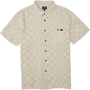 image:imageBillabong Mens Sundays Jacquard Short Sleeve Woven ShirtStone