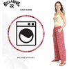 image:imageBillabong Womens Premium Quality Rayon High Waisted Wide Leg Beach PantsBerry Pink