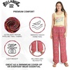 image:imageBillabong Womens Premium Quality Rayon High Waisted Wide Leg Beach PantsBerry Pink