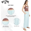 image:imageBillabong Womens Premium Quality Rayon High Waisted Wide Leg Beach PantsDusk Blue