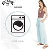 image:imageBillabong Womens Premium Quality Rayon High Waisted Wide Leg Beach PantsDusk Blue