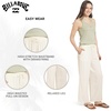image:imageBillabong Womens Premium Quality Rayon High Waisted Wide Leg Beach PantsSalt Crystal