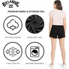 image:imageBillabong Womens Regular Fit Midweight Active Fleece Runner ShortsBlack Sands