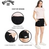 image:imageBillabong Womens Regular Fit Midweight Active Fleece Runner ShortsBlack Sands