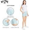 image:imageBillabong Womens Regular Fit Midweight Active Fleece Runner ShortsCoastal Blue