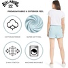 image:imageBillabong Womens Regular Fit Midweight Active Fleece Runner ShortsCoastal Blue