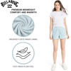image:imageBillabong Womens Regular Fit Midweight Active Fleece Runner ShortsCoastal Blue