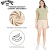 image:imageBillabong Womens Regular Fit Midweight Active Fleece Runner ShortsWhite Cap
