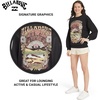 image:imageBillabong Womens Regular Fit Midweight Super Soft Brushed Fleece Crewneck SweatshirtBlack Sands