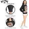 image:imageBillabong Womens Regular Fit Midweight Super Soft Brushed Fleece Crewneck SweatshirtBlack Sands