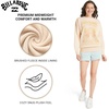 image:imageBillabong Womens Regular Fit Midweight Super Soft Brushed Fleece Crewneck SweatshirtWhite Cap
