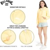 image:imageBillabong Womens Regular Fit Midweight Super Soft Brushed Fleece Full Zip HoodieRetro Yellow
