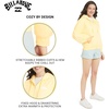 image:imageBillabong Womens Regular Fit Midweight Super Soft Brushed Fleece Full Zip HoodieRetro Yellow
