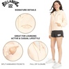 image:imageBillabong Womens Regular Fit Midweight Super Soft Brushed Fleece Full Zip HoodieWhite Cap