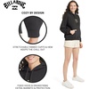 image:imageBillabong Womens Regular Fit Midweight Super Soft Brushed Fleece Pullover HoodieBlack Sands