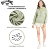 image:imageBillabong Womens Regular Fit Midweight Super Soft Brushed Fleece Pullover HoodiePistachio